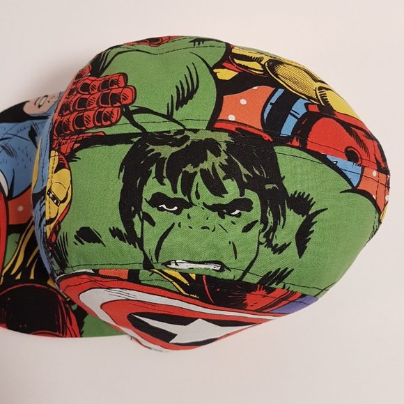 Handmade Marvel Comics Hat Trucker Hat Classic Cap Avengers Wolverine Superhero - Picture 10 of 16
